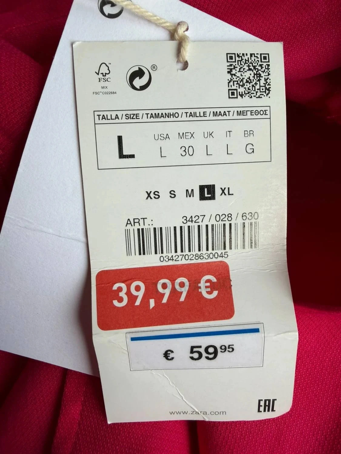 Chaqueta blazer larga Zara para mujer talla 1 nunca usada – photo 9